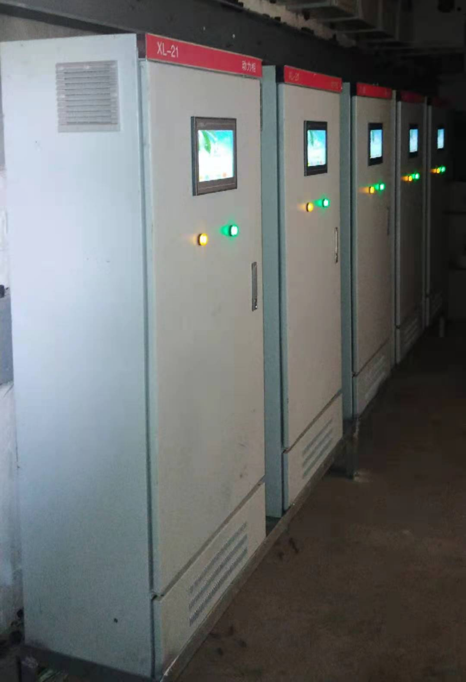 通风废气智能控制（管理）系统控制界面及设备